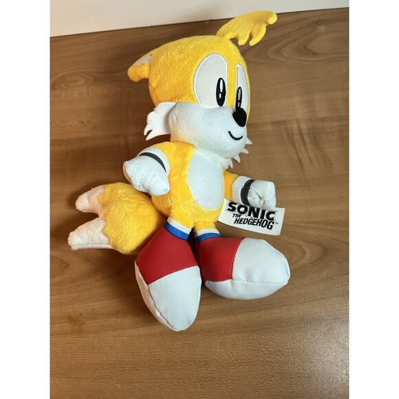 Sonic The Hedgehog Tails Plush Stuffed Animal Kids Collectible Toy No Tag - Picture 3 of 7